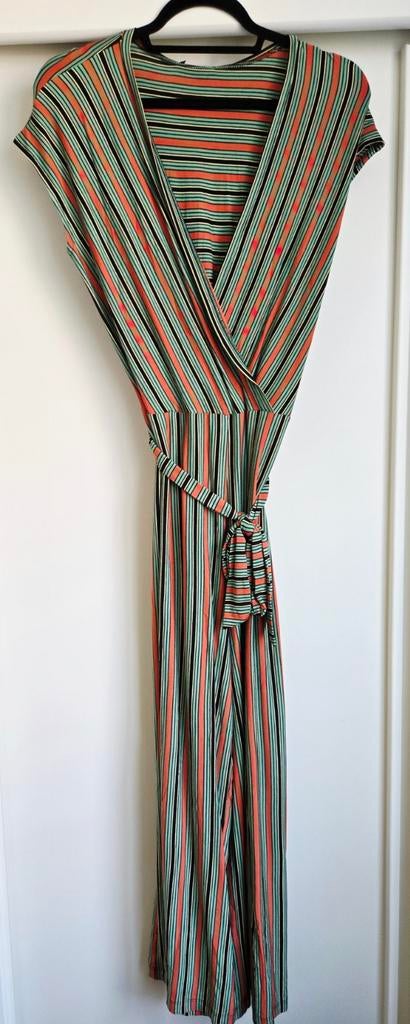 King Louie Mary Jumpsuit Castillo Stripe Black M, Kleding | Dames, Jumpsuits, Maat 38/40 (M), Mvt, Nieuw, Ophalen of Verzenden