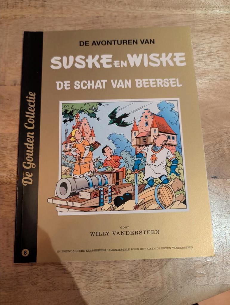 Suske en Wiske - De Schat van Beersel (De Gouden Collectie), Boeken, Stripboeken, Eén stripboek, Ophalen of Verzenden, Zo goed als nieuw