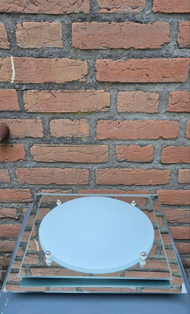 Moderne plafonnière, Ophalen of Verzenden, Zo goed als nieuw, Glas, Modern