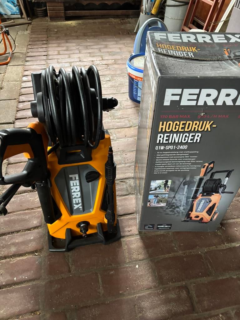 Hogedrukreiniger ferrex, Ophalen, Zo goed als nieuw, Elektrisch