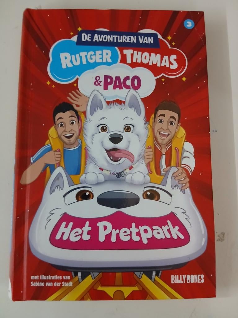 Rutger, Thomas & Paco Het pretpark, Ophalen of Verzenden