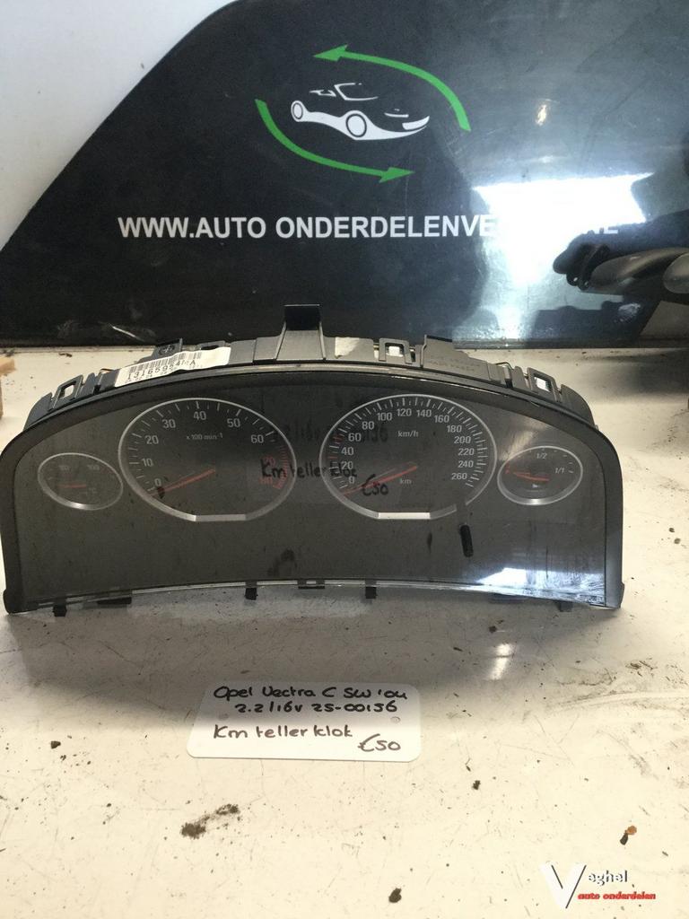 Opel Vectra C Station 2.2 16v 2004 2500116   Km Tellerklok, Gebruikt, -, -, Ophalen of Verzenden