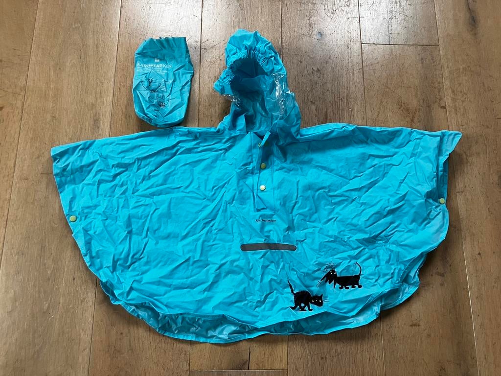 Gratis regencape maat 86/92, Kinderen en Baby's, Kinderkleding | Maat 92, Ophalen of Verzenden, Gebruikt, Jongen of Meisje, Jas