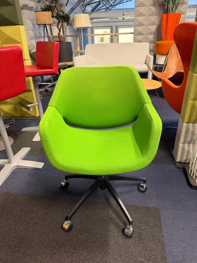 Design Artifort Gap Vergederstoel/ stoel op wielen, 10 stuks, Gebruikt, Overige kleuren, Ophalen of Verzenden, Stof