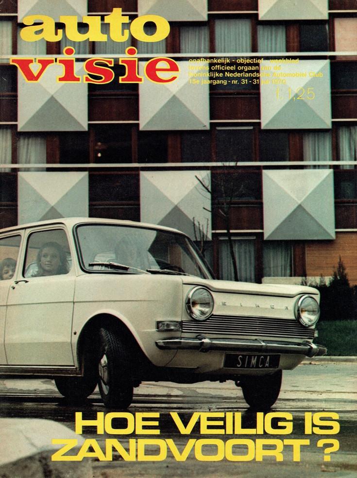 Autovisie 1970 nr. 31 (o.a. Triumph 2000 Mk II), Verzenden, Gelezen, Algemeen