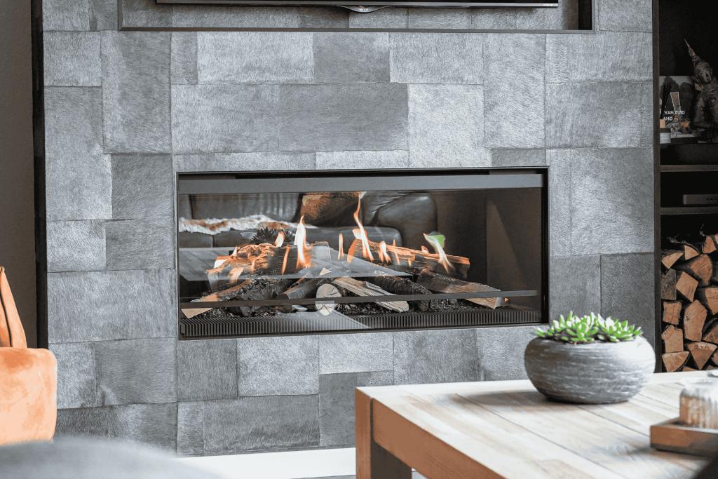 Kalfire E-one 100F, Ophalen, Zo goed als nieuw, Inbouwhaard, Elektrische haard