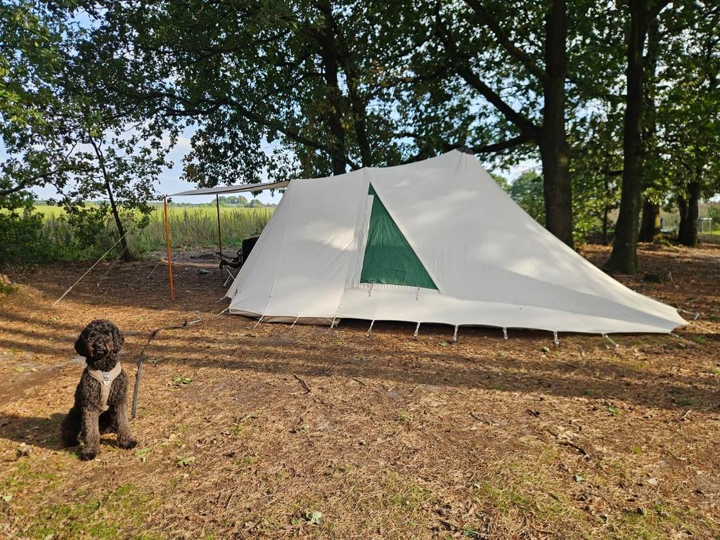 Holtkamper Utopia XM katoenen tent, Caravans en Kamperen, Tenten, tot en met 4, Gebruikt, Ophalen