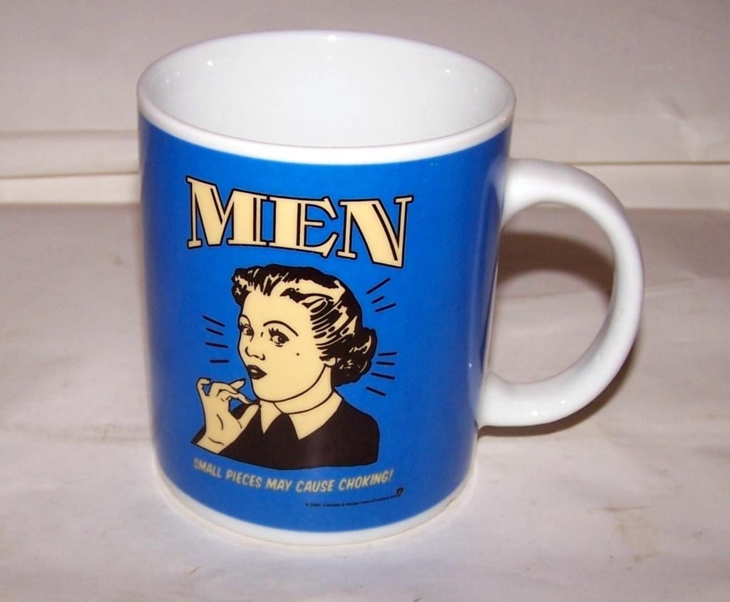 Rex Mugs mok "Men". Nwst., Nieuw, Ophalen of Verzenden, Overige stijlen, Kop(pen) en/of Schotel(s)