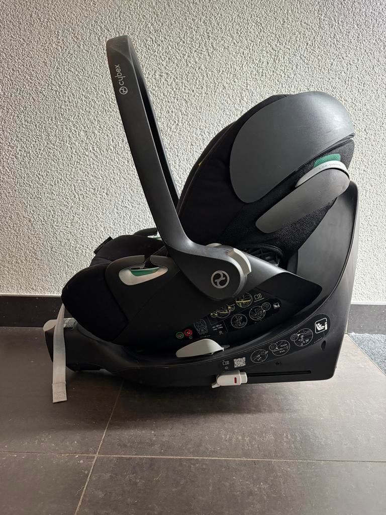Cybex Cloud Z2 i-Size Autostoel met isofix platinum base T-, Kinderen en Baby's, Autostoeltjes, Slaapstand, Zo goed als nieuw