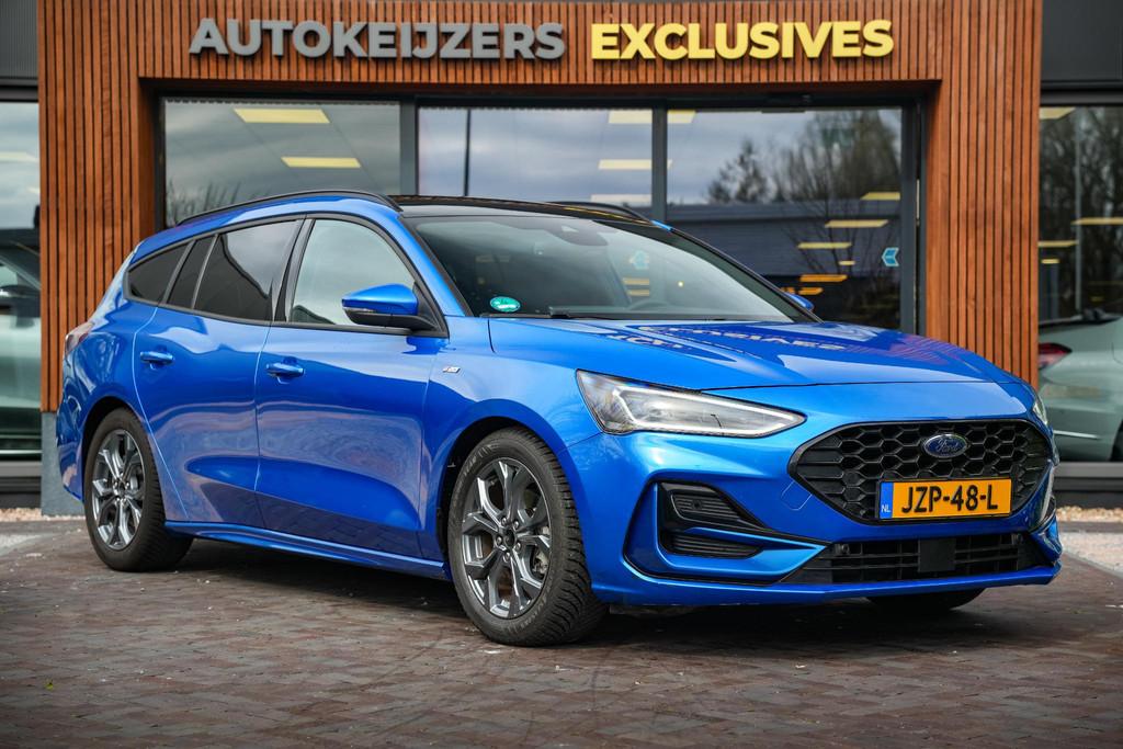 Ford Focus Wagon 1.0 EcoBoost Hybrid ST Line, Stof, Gebruikt, Euro 6, 1404 kg