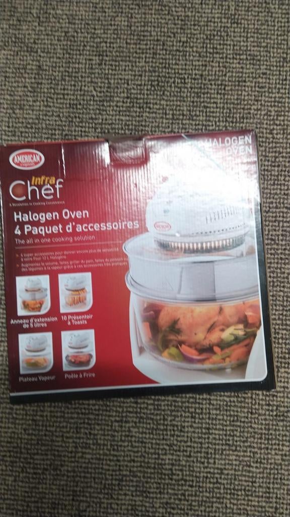 MOEDERDAG TIP !!!! VRIJSTAANDE OVEN nieuw in doos, Witgoed en Apparatuur, Ovens, Ophalen, Minder dan 45 cm, Hete lucht, Zo goed als nieuw