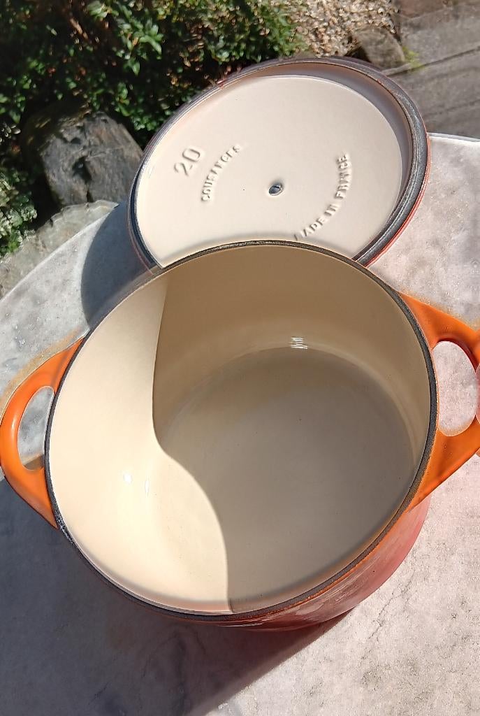 New old stock: COUSANCES - LE CREUSET kwaliteit (G306), Gietijzer, Nieuw, Ophalen of Verzenden, Keramische plaat