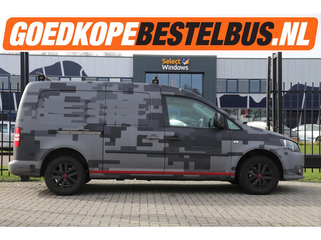 Volkswagen Caddy Maxi 1.6 TDI / 2x Schuifdeur / Cruise / Air, Voorwielaandrijving, Euro 5, Stof, Gebruikt