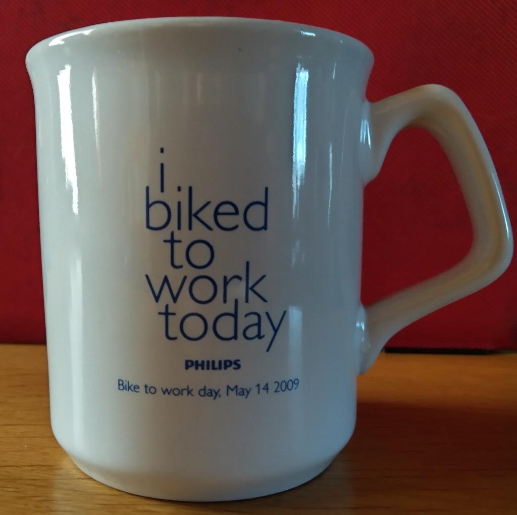 Philips Mok " biked to work day May 14 2009", Ophalen of Verzenden, Nieuw, Gebruiksvoorwerp