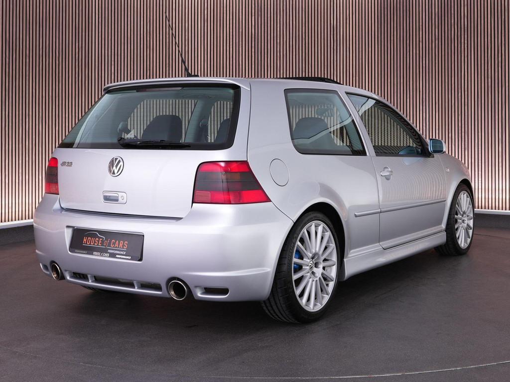 Volkswagen Golf R32 3.2 V6 HANDGESCHAKELD |Orgineel Nederlan, Auto's, Zwart, Open dak, Bedrijf, Handgeschakeld