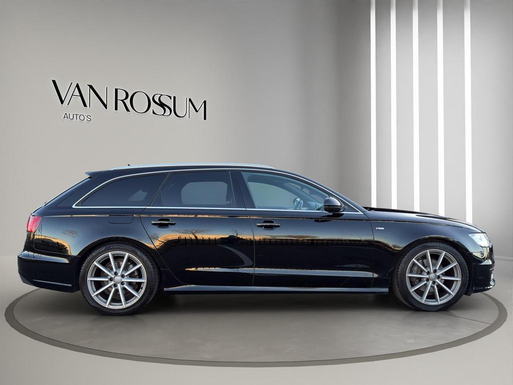 Audi A6 Avant 1.8 TFSI ultra Premium Edition S-Line | 360 Ca, Euro 6, Leder en Stof, Zwart, Navigatiesysteem