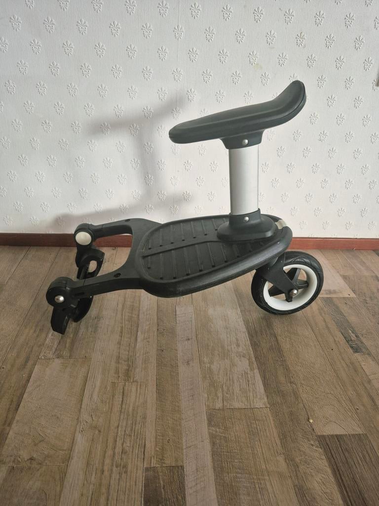 Bugaboo meerijdplankje met zitje en adapter, Ophalen of Verzenden