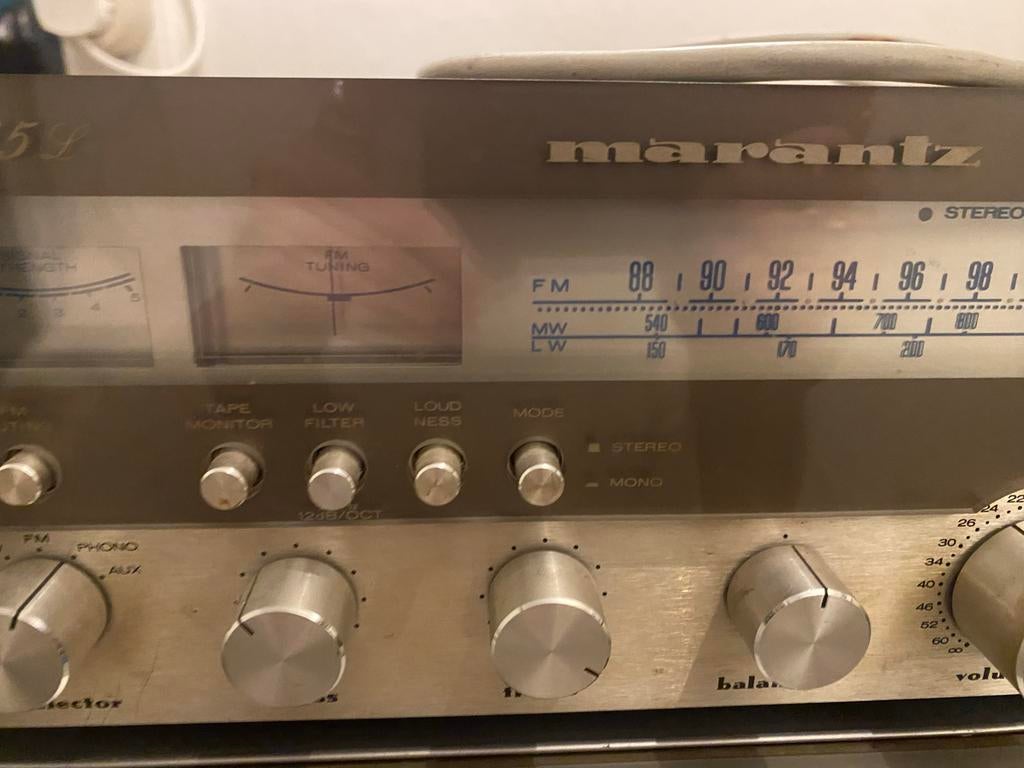 Marantz MR215-L - Stereo Receiver - Vintage Audio, Audio, Tv en Foto, Versterkers en Receivers, Gebruikt, Ophalen, Marantz, Minder dan 60 watt