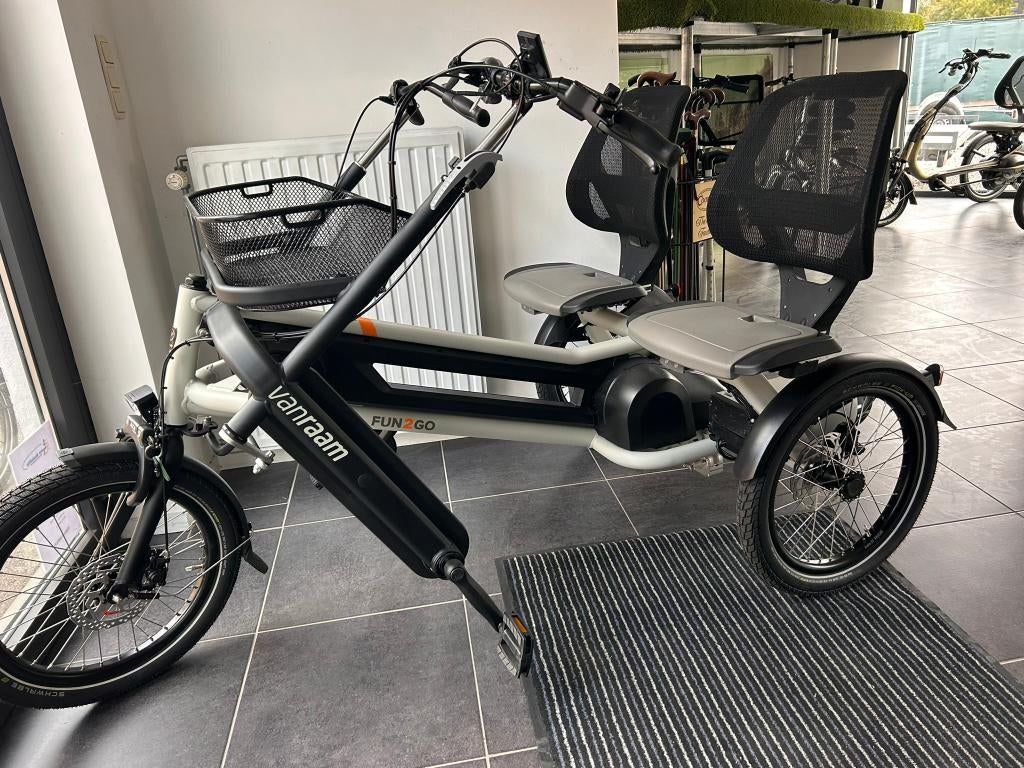 Fun 2 go Van raam duofiets sterke batterij NIEUW !, Ophalen, Staal, Overige typen, Nieuw