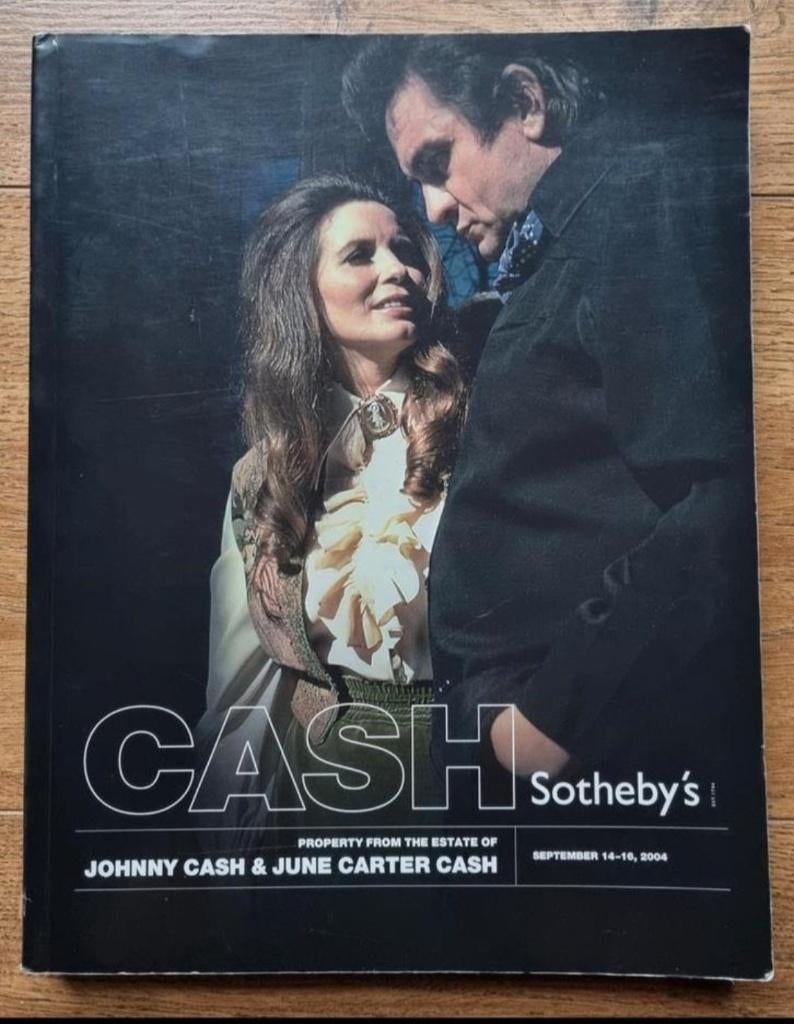 Johnny Cash catalogus Sotheby's Veiling sept 14-16 / 2004, Boeken, Ophalen of Verzenden, Zo goed als nieuw, Artiest
