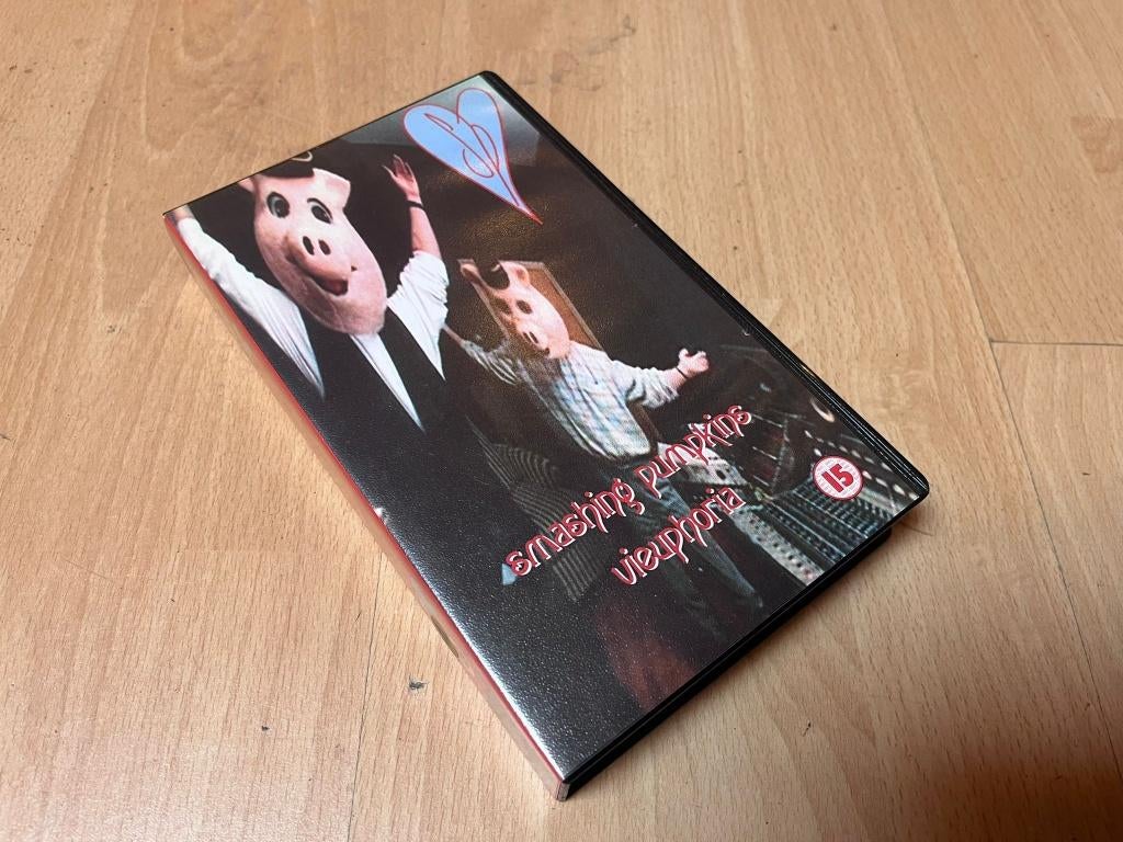 Smashing Pumpkins - Vieuphoria (VHS), Alle leeftijden, Ophalen of Verzenden, Zo goed als nieuw