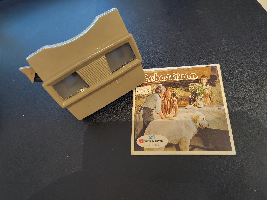 Viewmaster met schijfjes origineel retro, Verzamelen, Speelgoed, Ophalen of Verzenden, Gebruikt