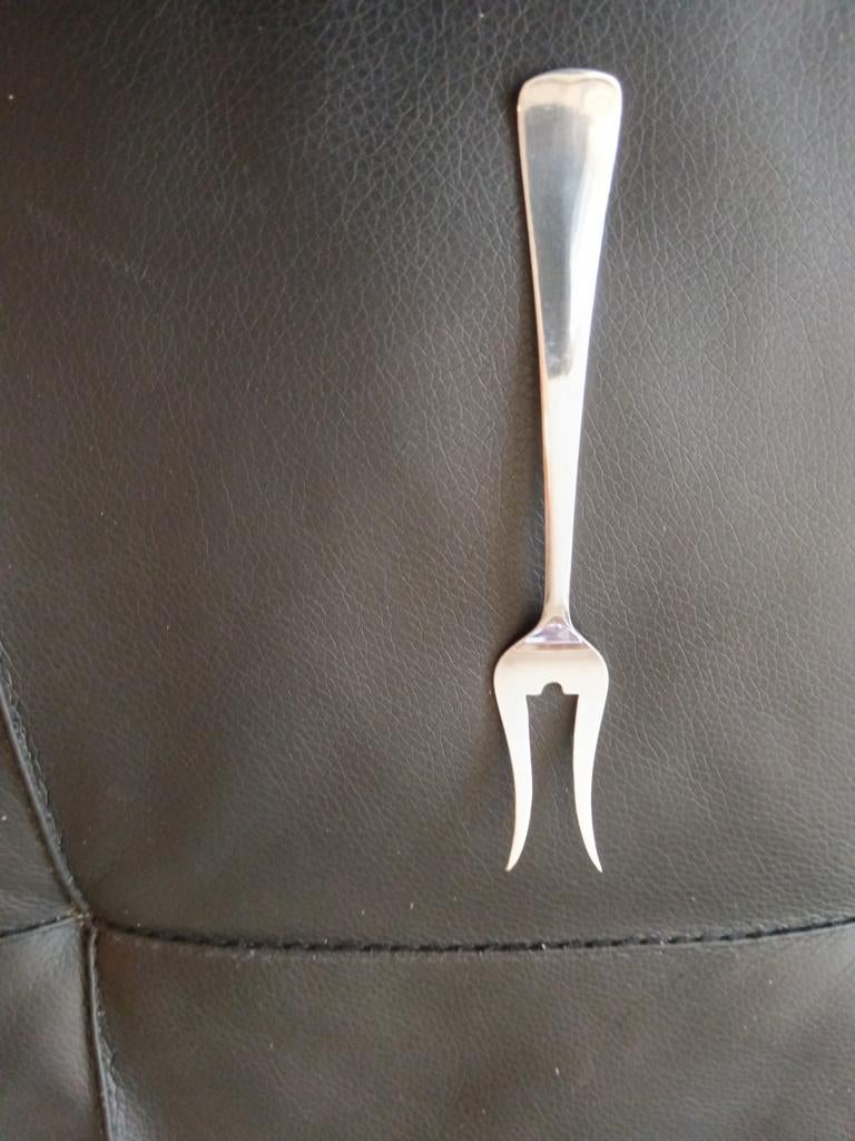 Gero Zilvium 90 Haags Lofje vleeswarenvorkje, Ophalen of Verzenden