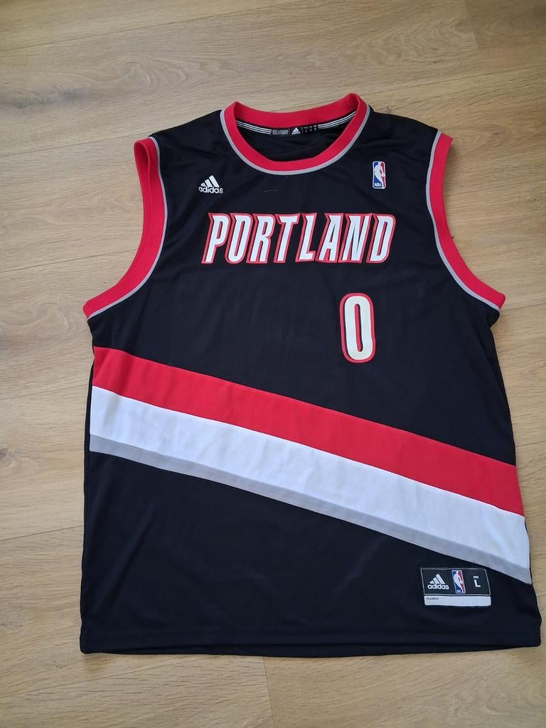 Nike NBA Portland Lillard Jersey Maat L, Kleding | Heren, Maat 52/54 (L), Zwart, Nike, Ophalen of Verzenden
