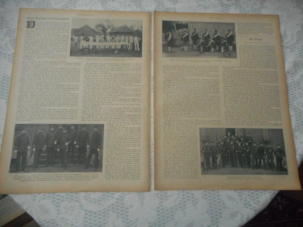Korps Mariniers. 240-Jarig Bestaan. 1905., Verzamelen, Ophalen of Verzenden, Landmacht, Nederland, Overige typen
