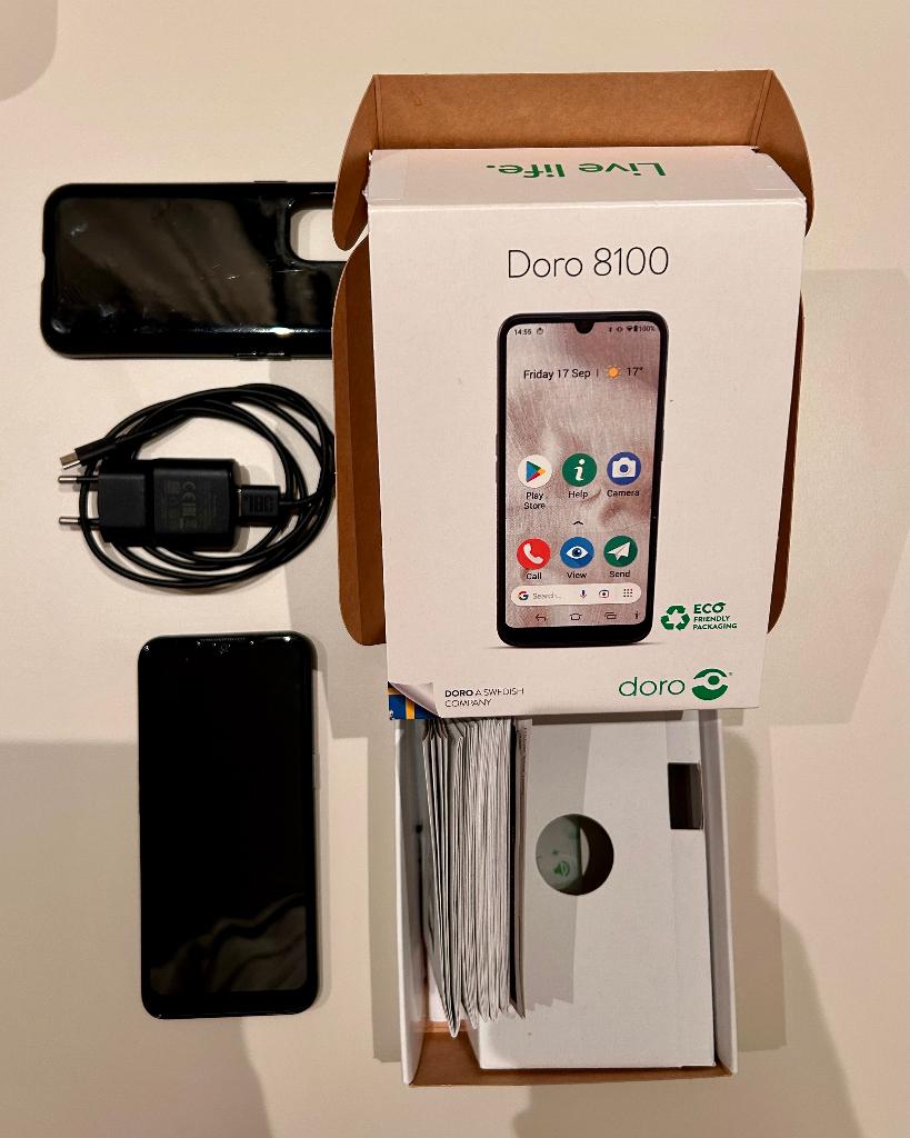 Senioren mobiele telefoon Doro, Telecommunicatie, Mobiele telefoons | Overige merken, Ophalen, Overige modellen, Zo goed als nieuw