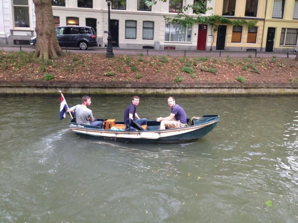 Stalen sloep (Vlet) 5 Meter Utrecht Opknapper, Ophalen, Geen motor, Gebruikt, Diesel