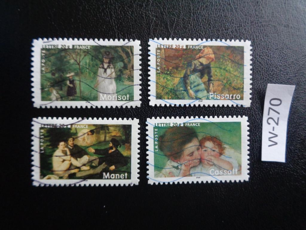 frankrijk - impressionisten 2006 (vv-270), Ophalen of Verzenden, Gestempeld