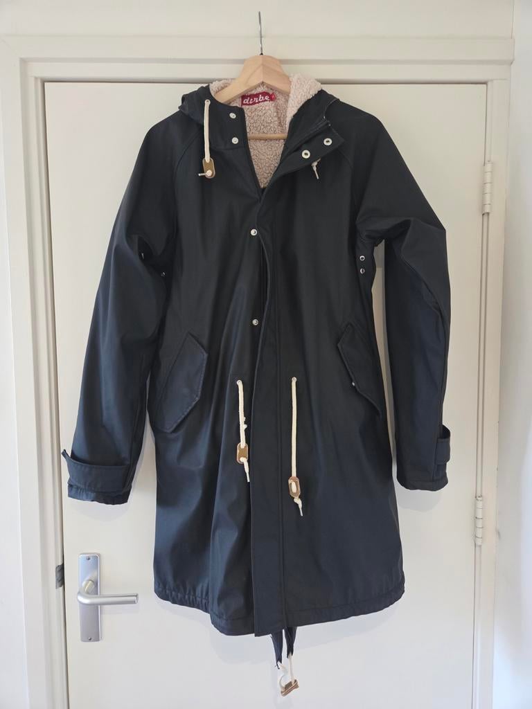 Regenjas (gevoerd) maat 44, Ophalen of Verzenden, Zo goed als nieuw, Regenjas, Dames