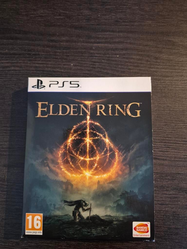 Elden Ring PS5 Game met Merchandise, Ophalen, Zo goed als nieuw