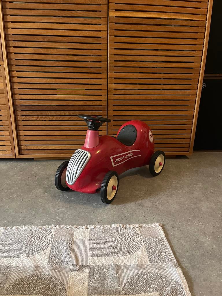 Radio Flyer loopauto - intensief gebruikt, veel speelplezier, Ophalen of Verzenden, Gebruikt, Loopvoertuig