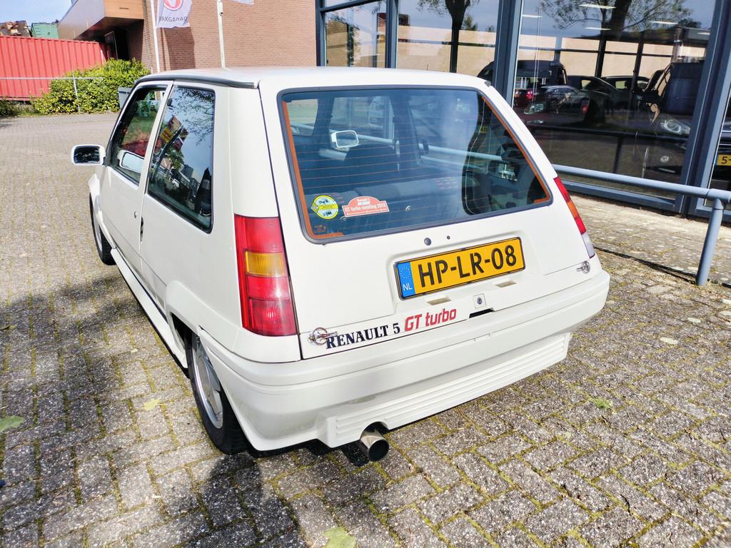 Renault 5 1.4 GT Turbo (bj 1988), Auto's, Oldtimers, Voorwielaandrijving, Renault, Origineel Nederlands, Bedrijf