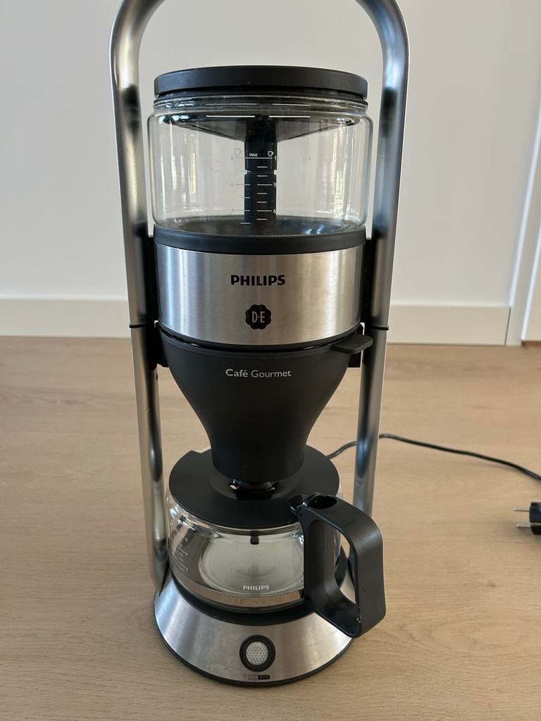 Philips Café Gourmet HD5414 Koffiezetapparaat, Witgoed en Apparatuur, Koffiezetapparaten, Ophalen, Gebruikt, 10 kopjes of meer