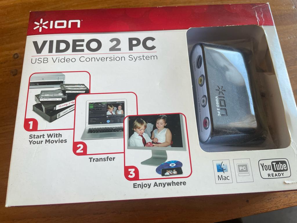 ION Video 2 PC USB Video Conversie Systeem, Ophalen of Verzenden, Zo goed als nieuw