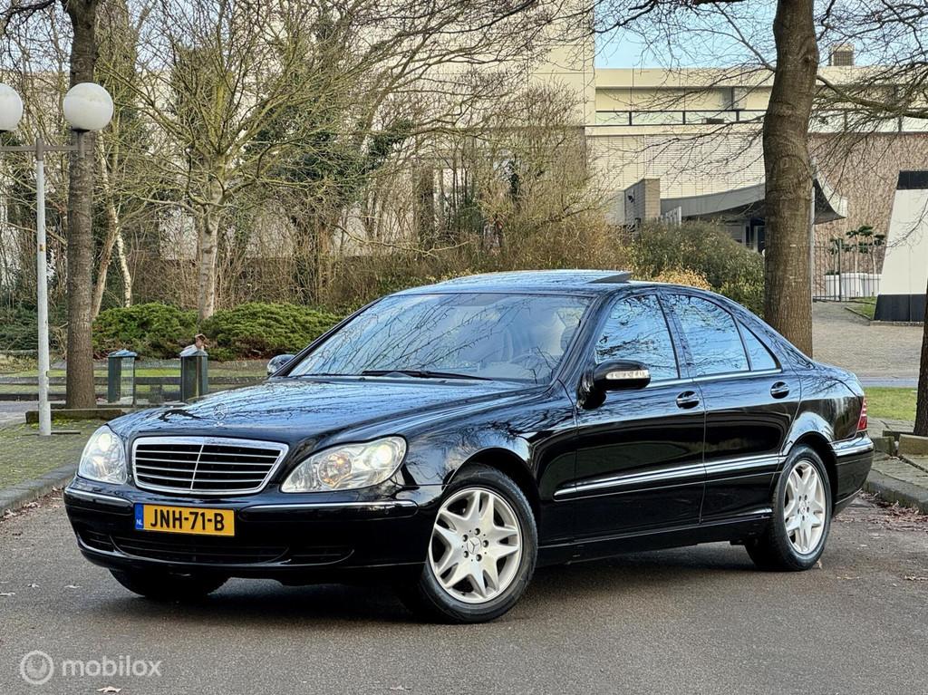 Mercedes S-klasse 350 4-Matic Prestige Topstaat, Automaat, Gebruikt, Zwart, Bedrijf
