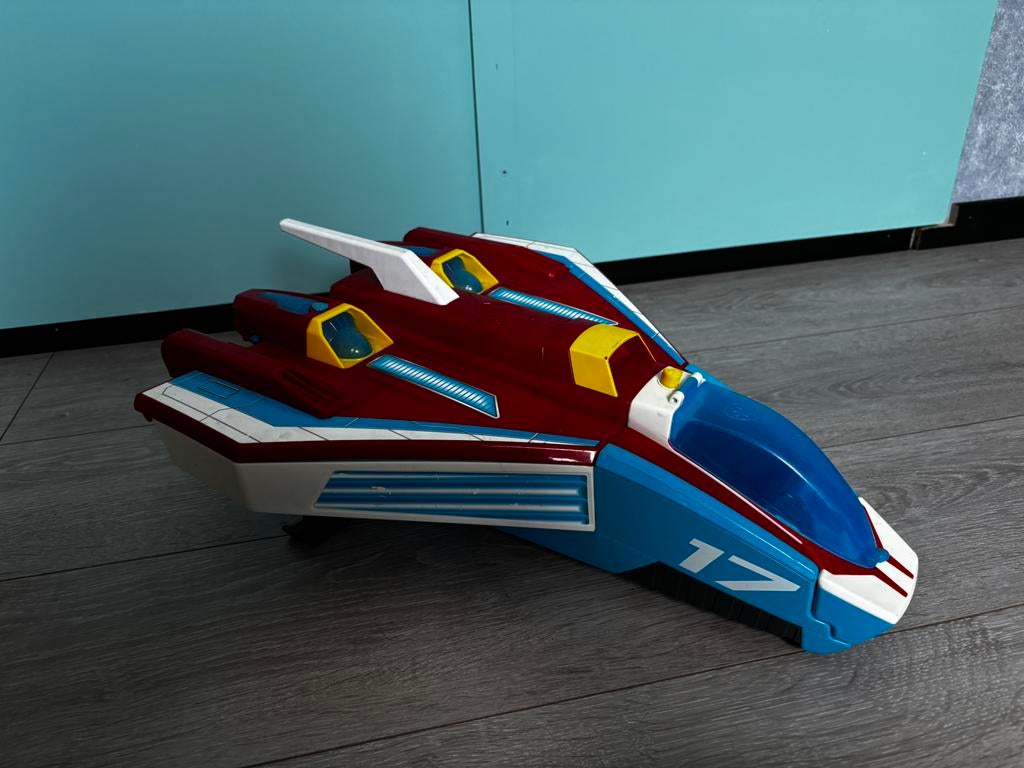 PAW Patrol Super PAWs Mighty Jet-Commandocentrum, Ophalen, Zo goed als nieuw