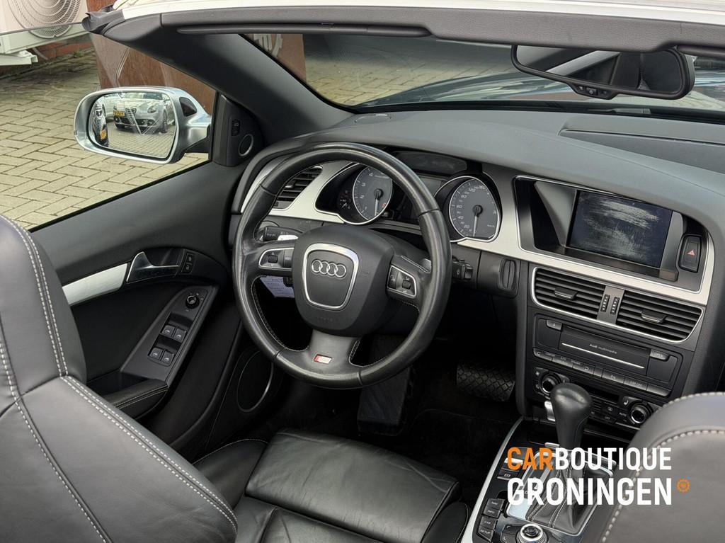 Audi S5 3.0 TFSI S5 quattro | LEDER | B&O | STOELVERWARMING, Automaat, Euro 5, Gebruikt, Zwart