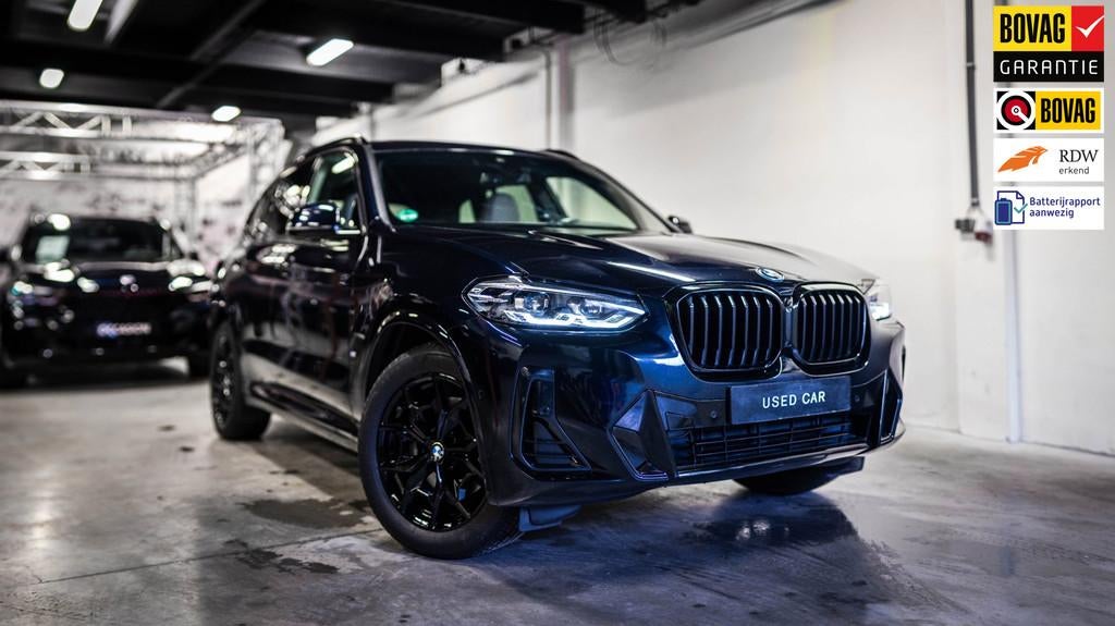 BMW X3 XDrive30e High Executive M Sport|Head-up|Driving Assi, Gebruikt, Beige, Zwart, Bedrijf