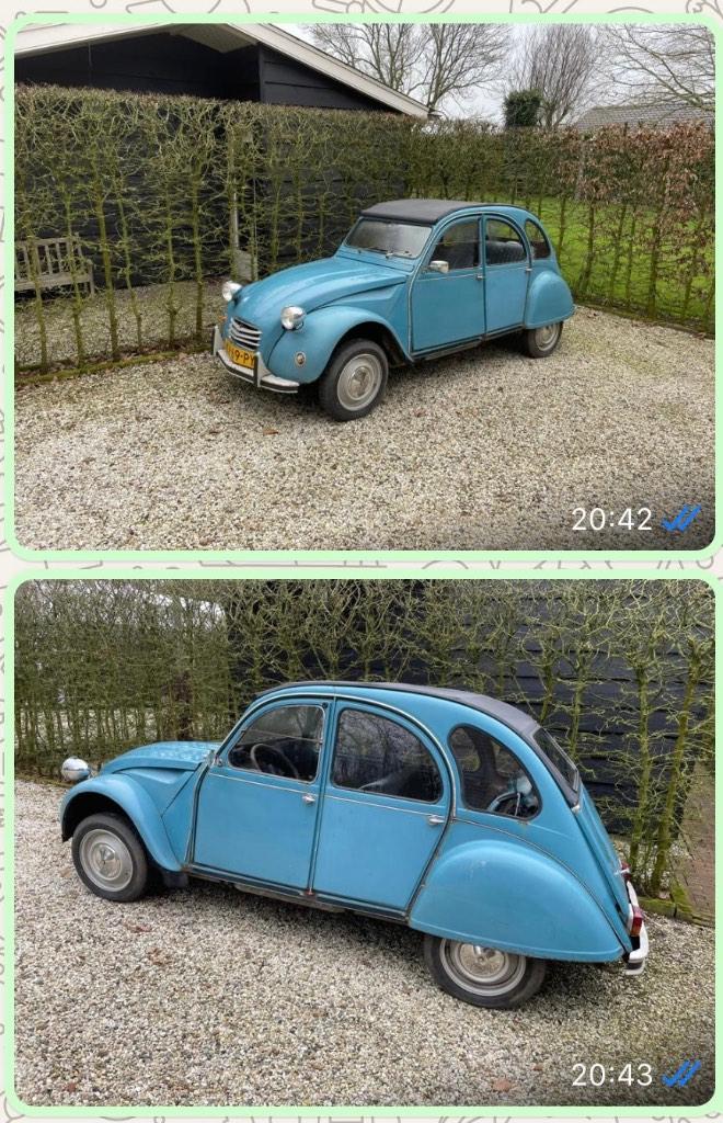 Citroën 2CV 0.6 1984 Blauw, Auto's, Citroën, Particulier, 2CV, Benzine, Hatchback, Handgeschakeld, Origineel Nederlands, Blauw