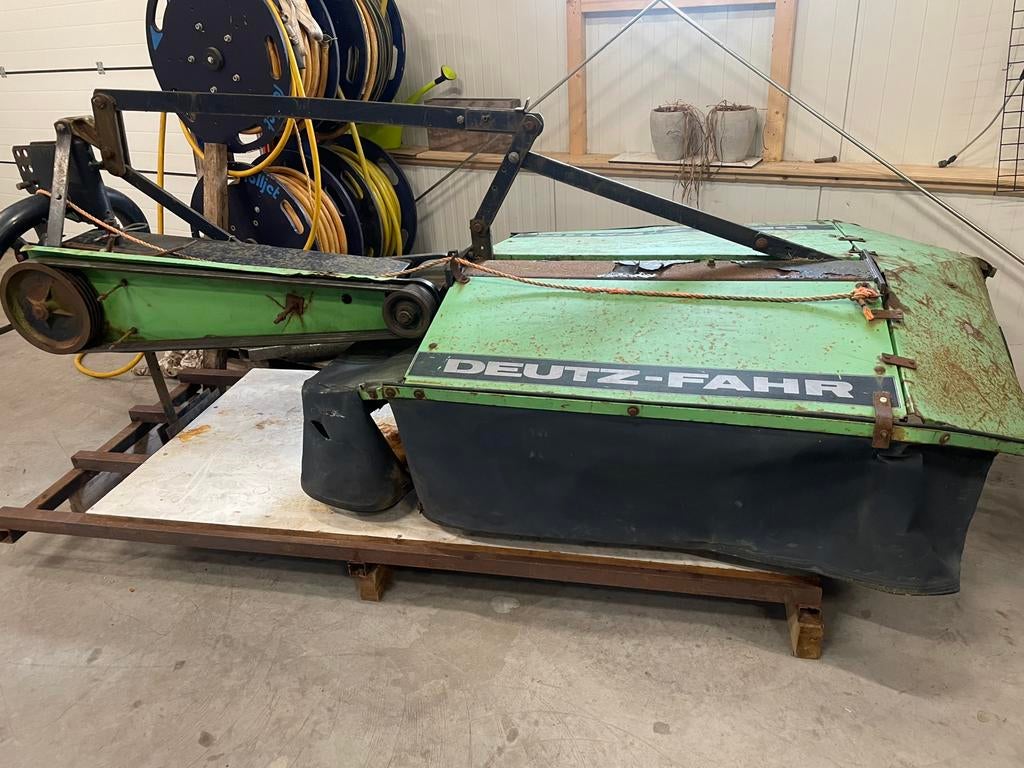 Grasmaaier cyclomaaier maaier maaibalk, Ophalen