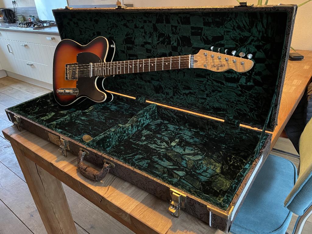 Maybach Telecaster (Teleman T61 Custom 3-tone aged), Ophalen, Zo goed als nieuw, Solid body, Overige merken
