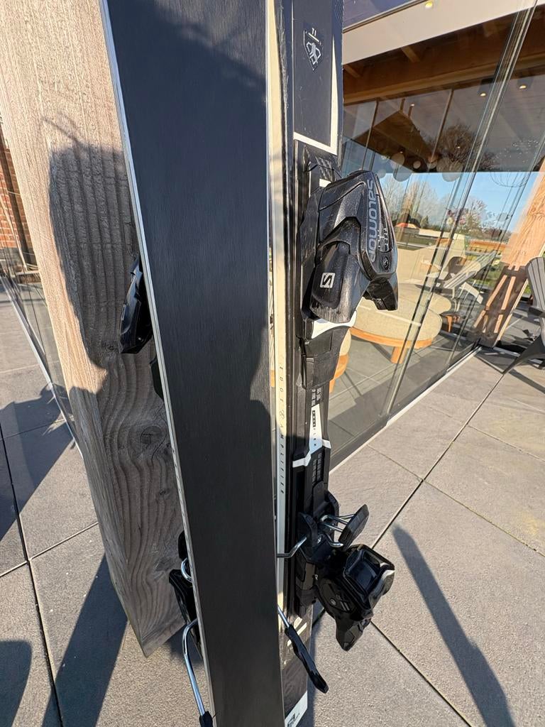 Salomon S/MAX 08 ski's met bindingen, Ophalen, 140 tot 160 cm, Gebruikt, Salomon