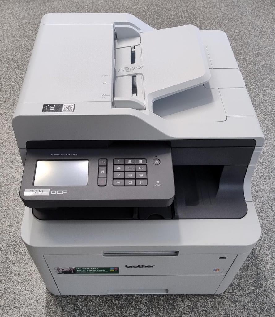 Brother DCP-L3550CDW kleur/copy/scan (ZGAN, 3mnd garantie), Computers en Software, Printers, Ophalen, All-in-one, Draadloos, Zo goed als nieuw