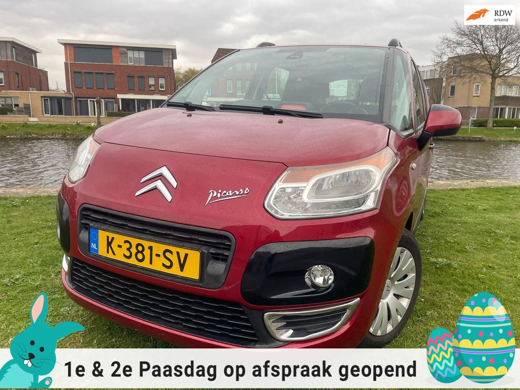 Citroen C3 Picasso 1.4 VTi Aura CLIMA HOGE INSTAP !, Voorwielaandrijving, Gebruikt, Zwart, Bedrijf