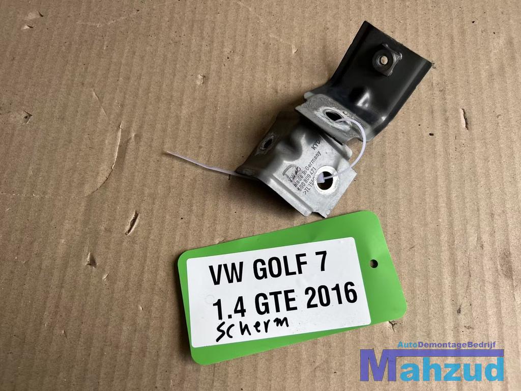 VW GOLF 7 rechts voor scherm voorscherm steun 2012-2021, Gebruikt, Volkswagen, Volkswagen AG, Vw@volkswagen.de