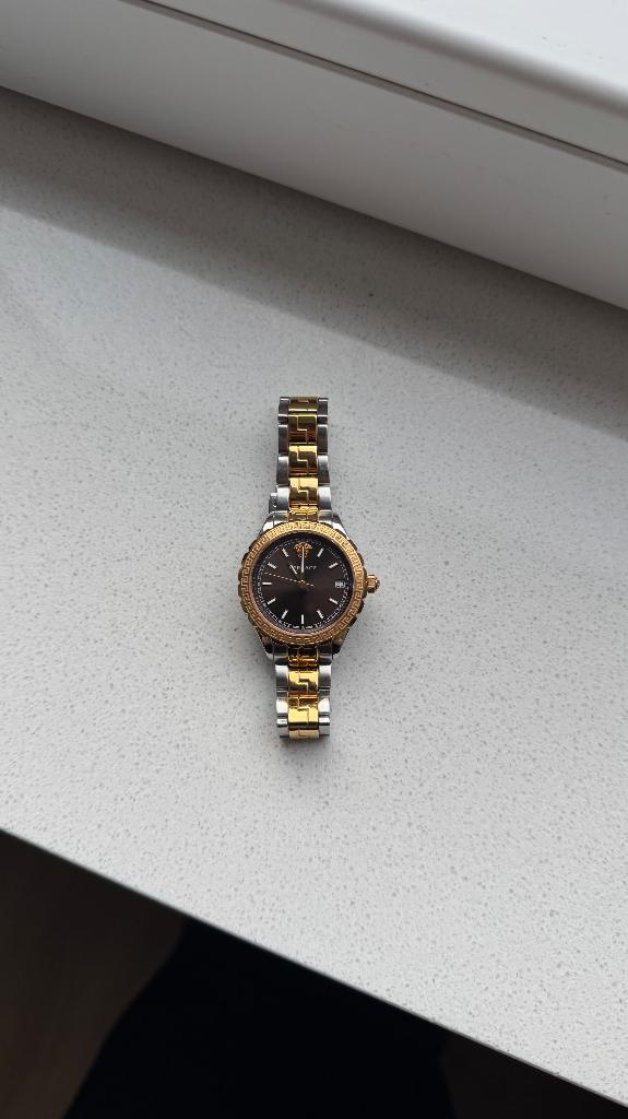 Versace horloge, Overige merken, Staal, Polshorloge, Ophalen of Verzenden